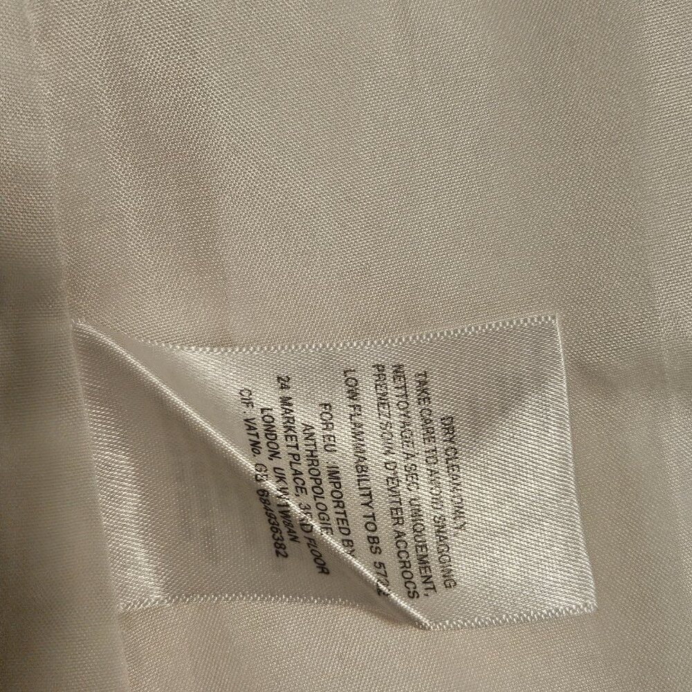 BHLDN by Anthropologie Jenny Yoo Evangeline Wedding Gown - size 8 - Picture 12 of 13